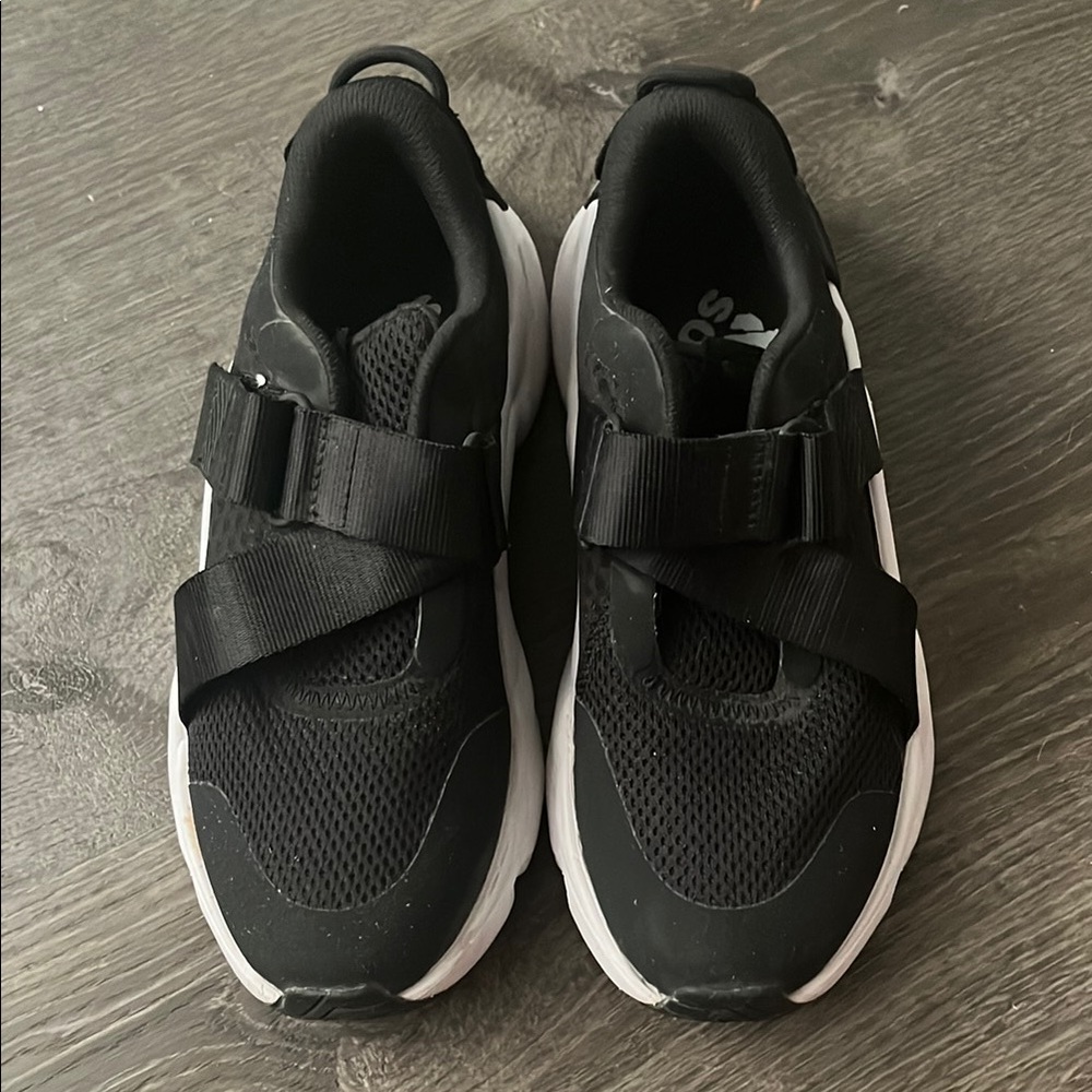 Sorel Black Athletic Strap Sneakers